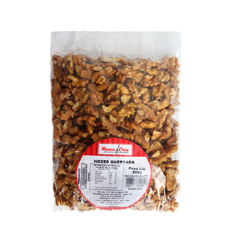 Nozes Quebrada 500g NOSSA CRIA
