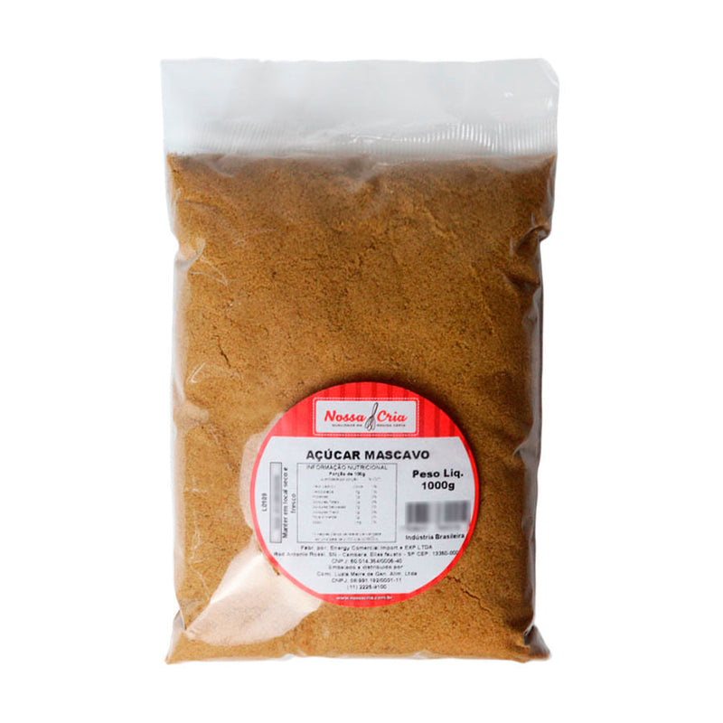 Açúcar Mascavo 1kg NOSSA CRIA