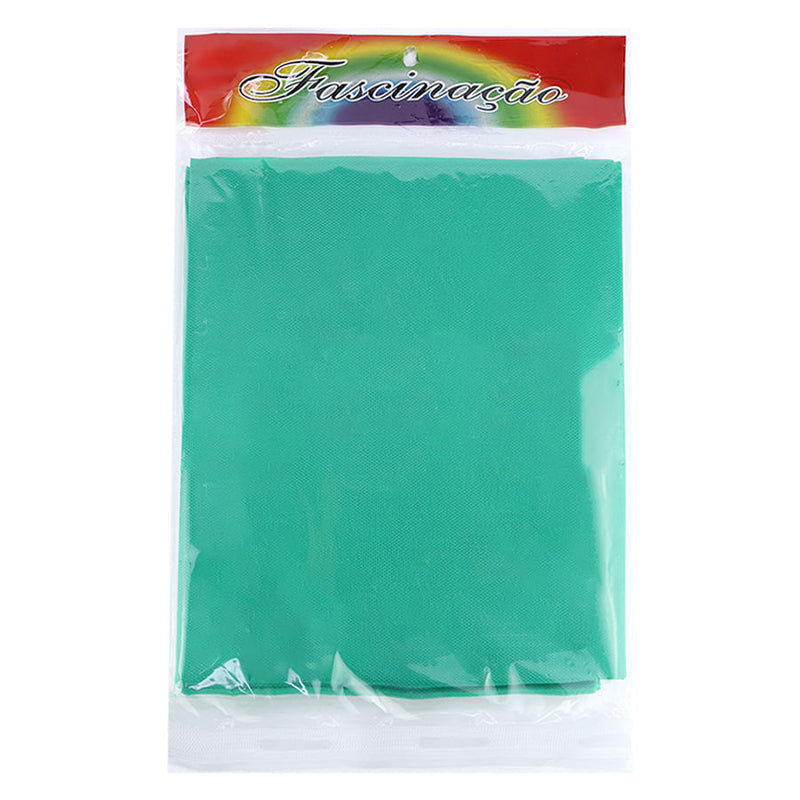 Toalha de Mesa em TNT Verde/Bandeira 2,18X1,38m FASCINACAO