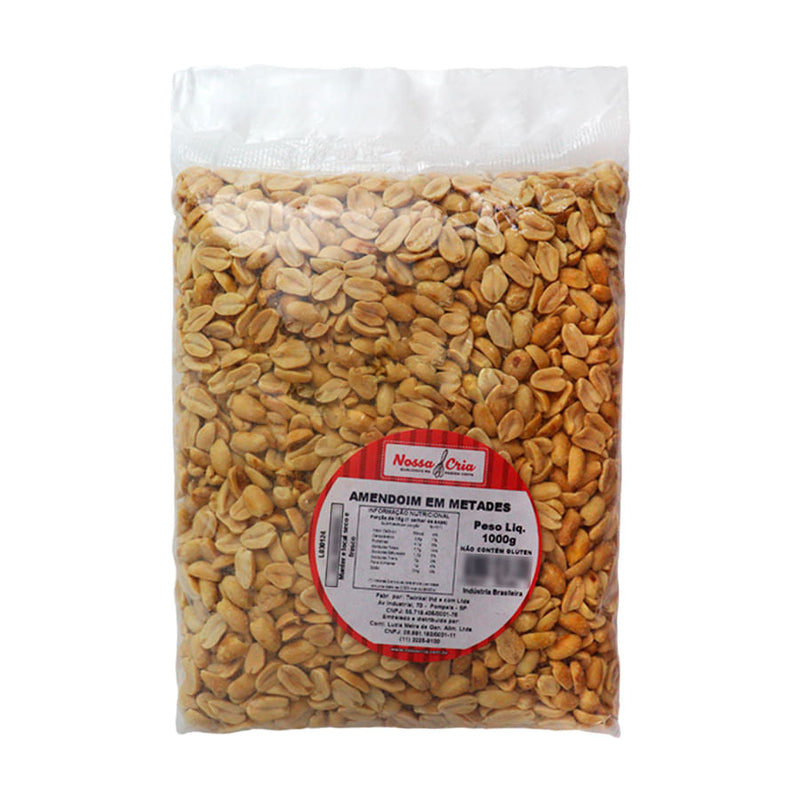 Amendoim em Metades 1kg NOSSA CRIA