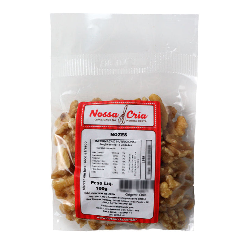 Nozes Inteira 100g NOSSA CRIA