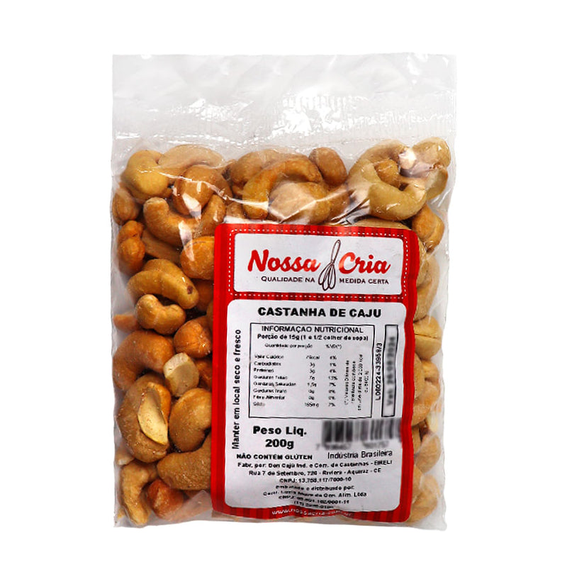 Castanha de Cajú 200g NOSSA CRIA