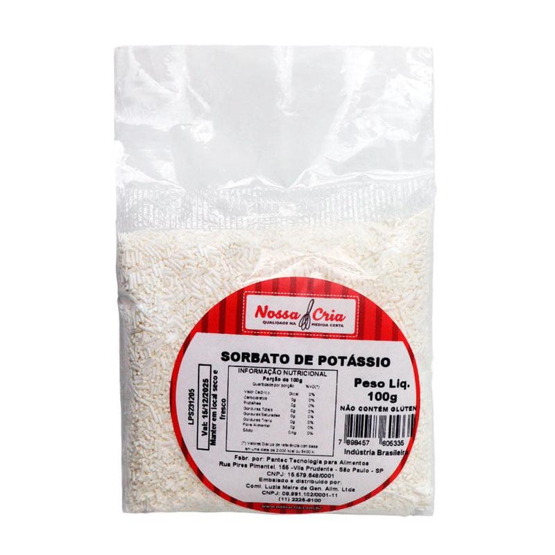 Sorbato de Potássio 100g NOSSA CRIA