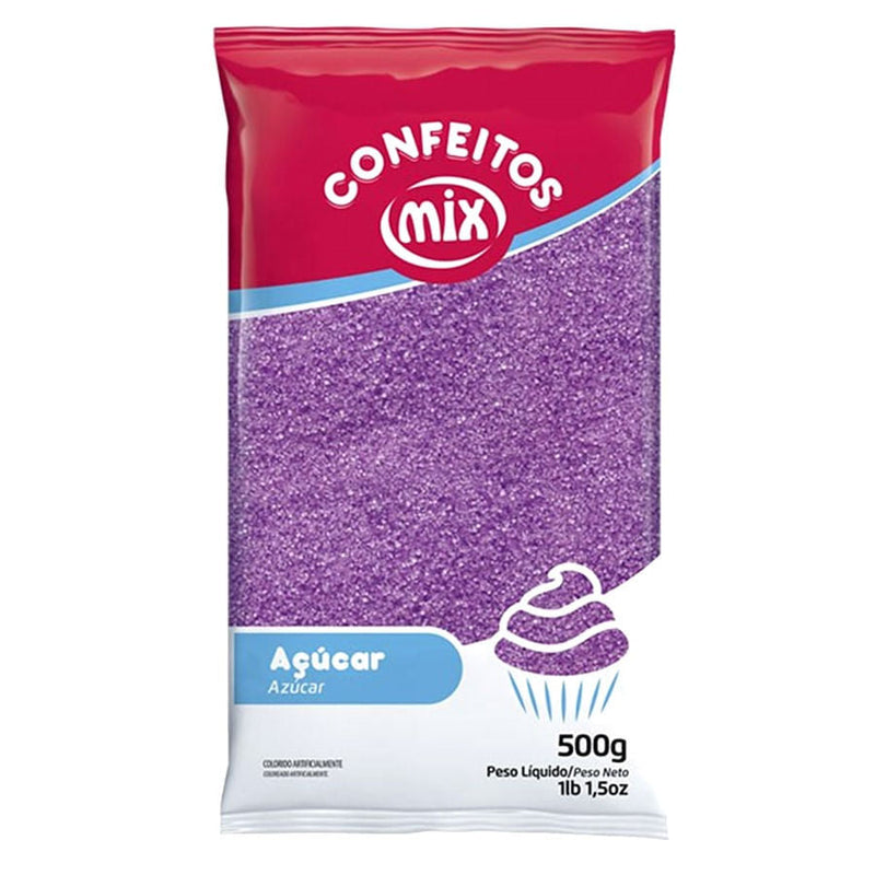 Açúcar Cristal Lilás 500g MIX