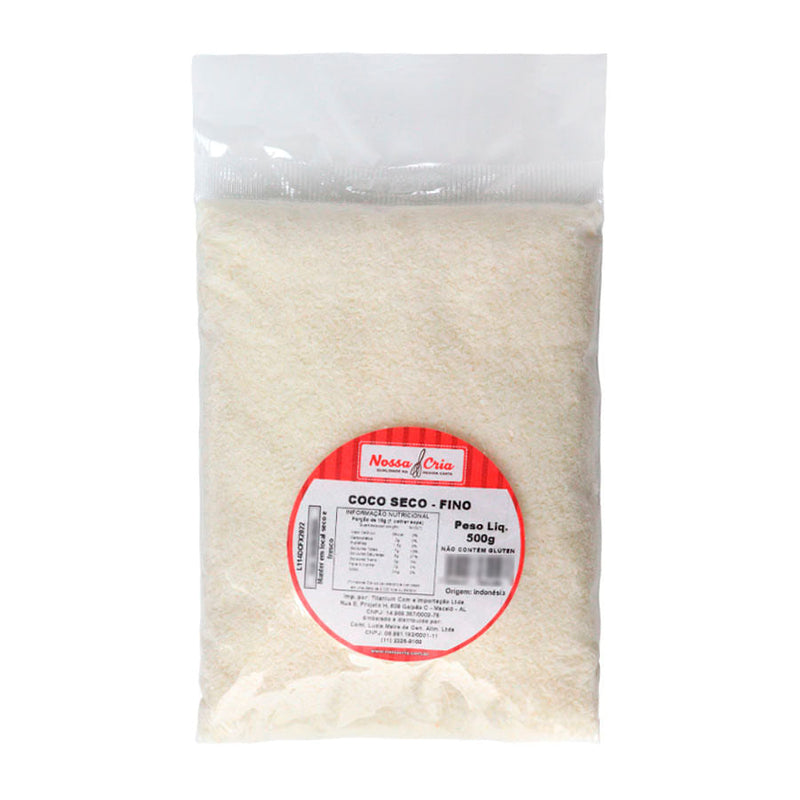 Coco Seco Fino 500g NOSSA CRIA