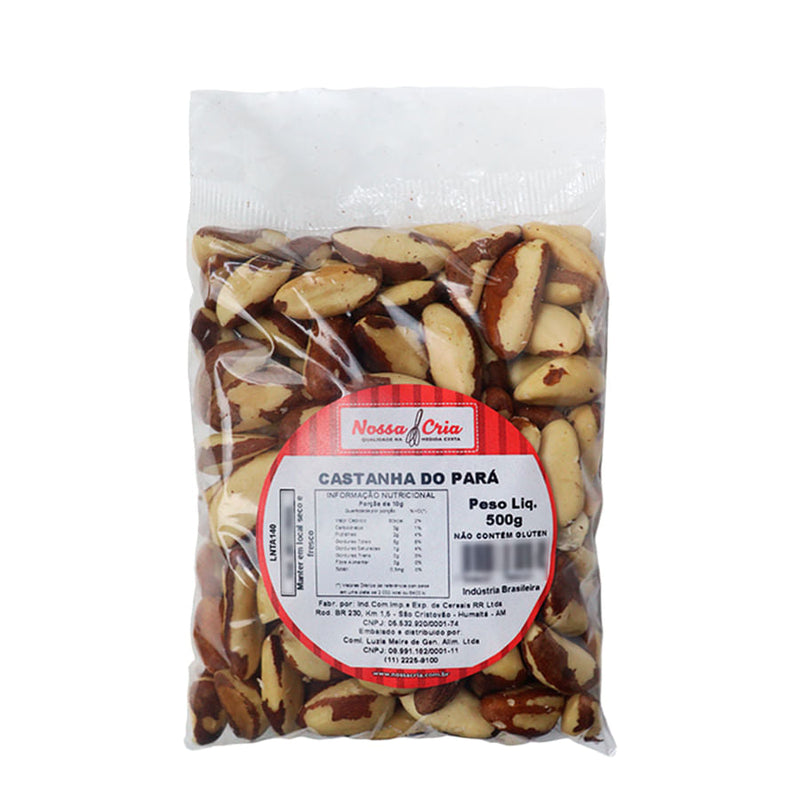 Castanha do Pará 500g NOSSA CRIA