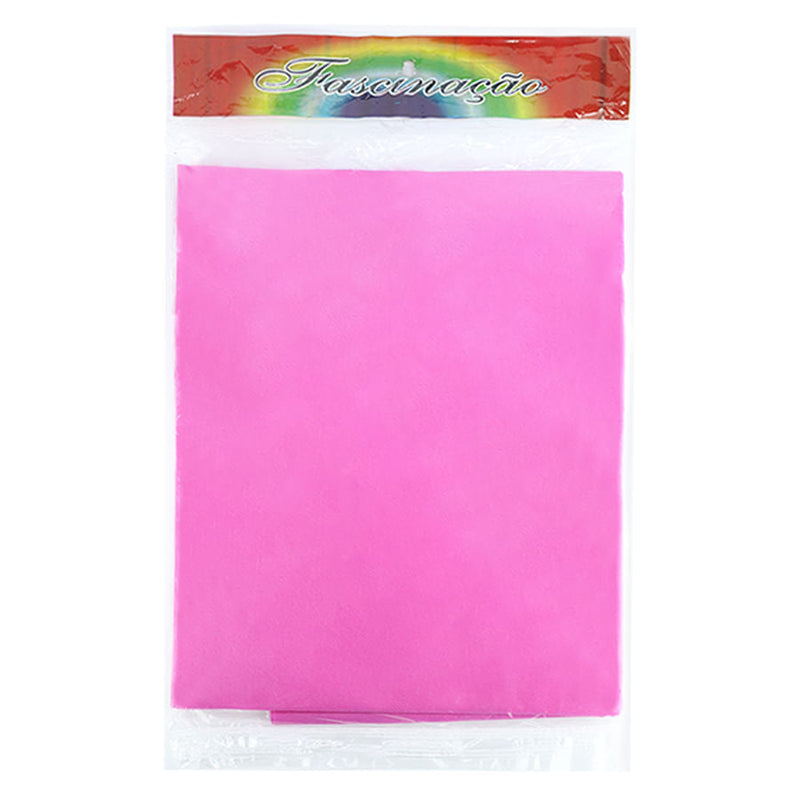 Toalha de Mesa em TNT Pink 0.78X0.78cm 5 Unidades FASCINACAO
