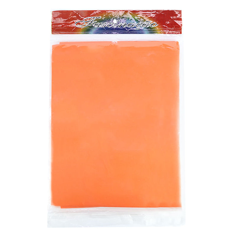 Toalha de Mesa em TNT Laranja 0.78X0.78cm 5 Unidades FASCINACAO