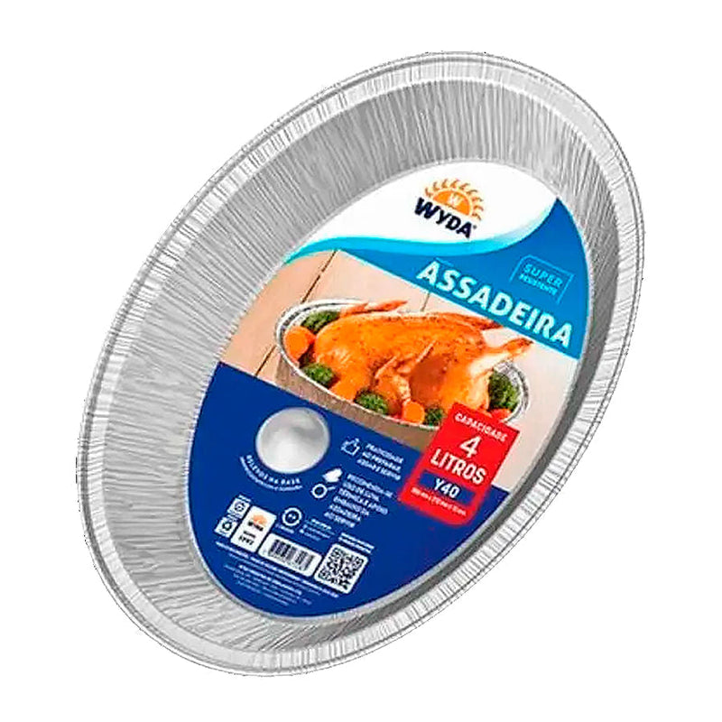 Assadeira Oval 4L Com 1 Unidade Y70 WYDA