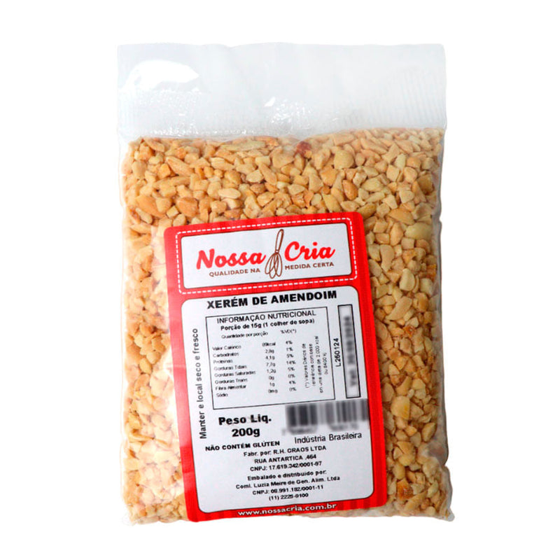 Amendoim Xerém 200g NOSSA CRIA