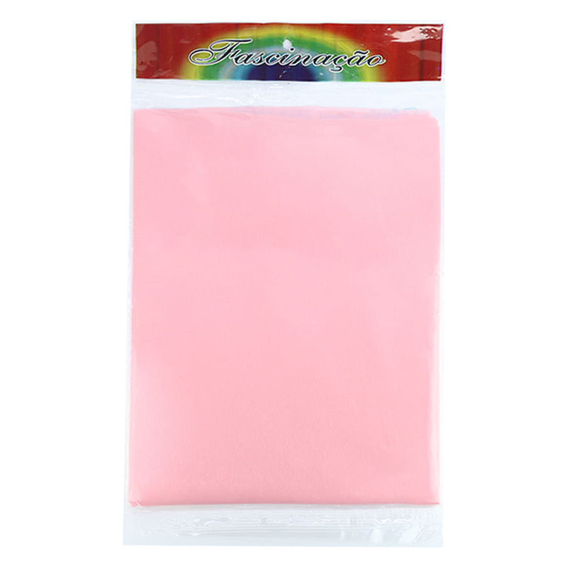 Toalha de Mesa em TNT Redonda Rosa 1.28m FASCINACAO