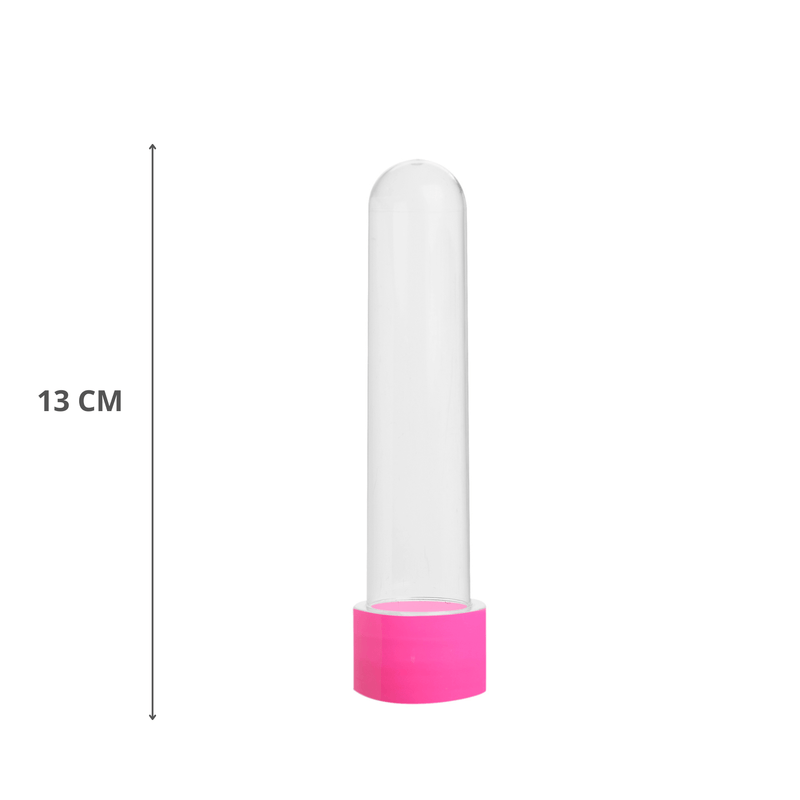 Tubete Para Lembrancinha 13cm Pink Com 10 Unidades MIRANDINHA