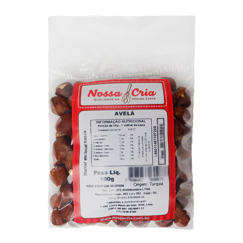 Avelã 100g NOSSA CRIA