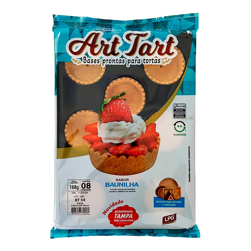 Base Torta Circular Doce 70MM 8 Cavidades (BT54) ART TART