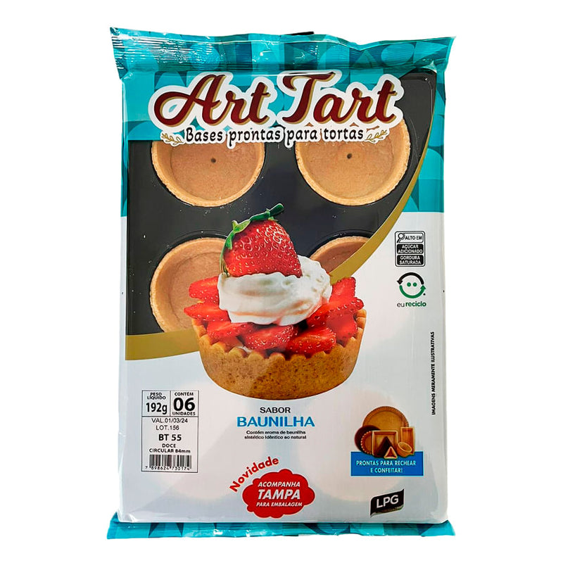 Base Torta Circular Doce 84MM 6 Cavidades (BT55) ART TART