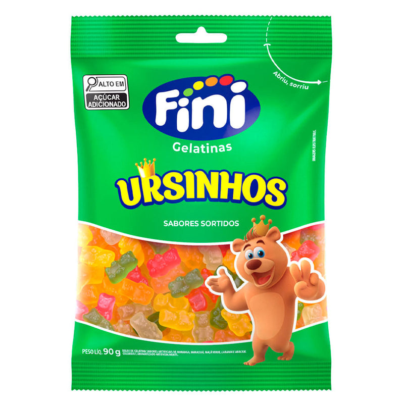 Bala Gelatinas Ursinhos 90g FINI