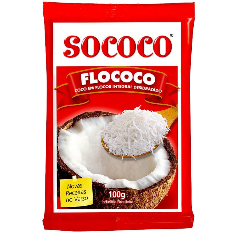 Coco em Flocos Flococo 100g SOCOCO
