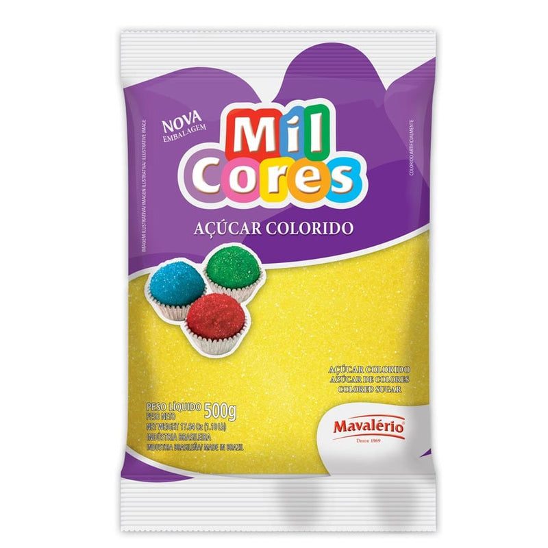 Açúcar Cristal Amarelo 500g MAVALÉRIO
