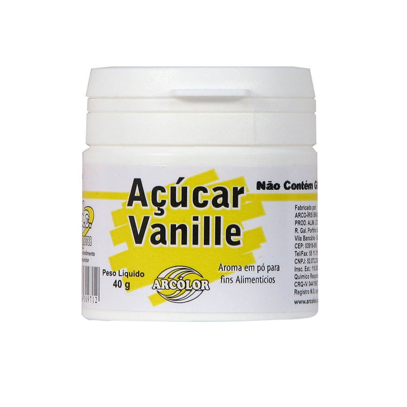 Açúcar Vanile 40g ARCOLOR