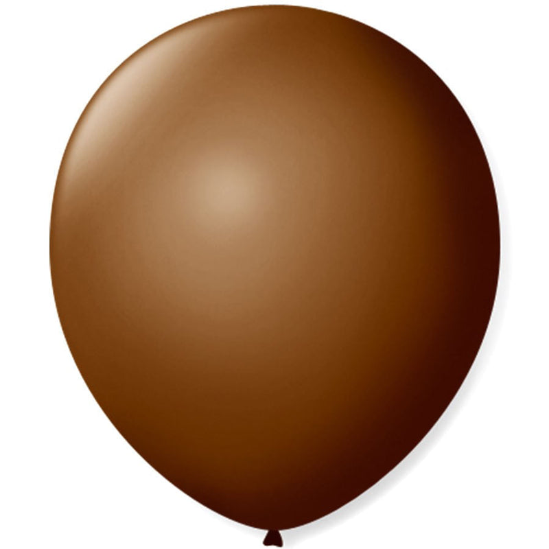 Balão Liso N°7 Café Brasil com 50 un SÃO ROQUE