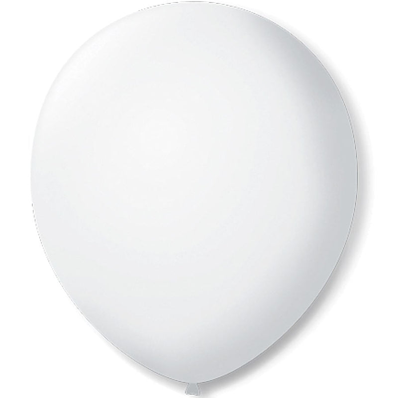Balão Liso N°7 Cristal com 50 un SÃO ROQUE
