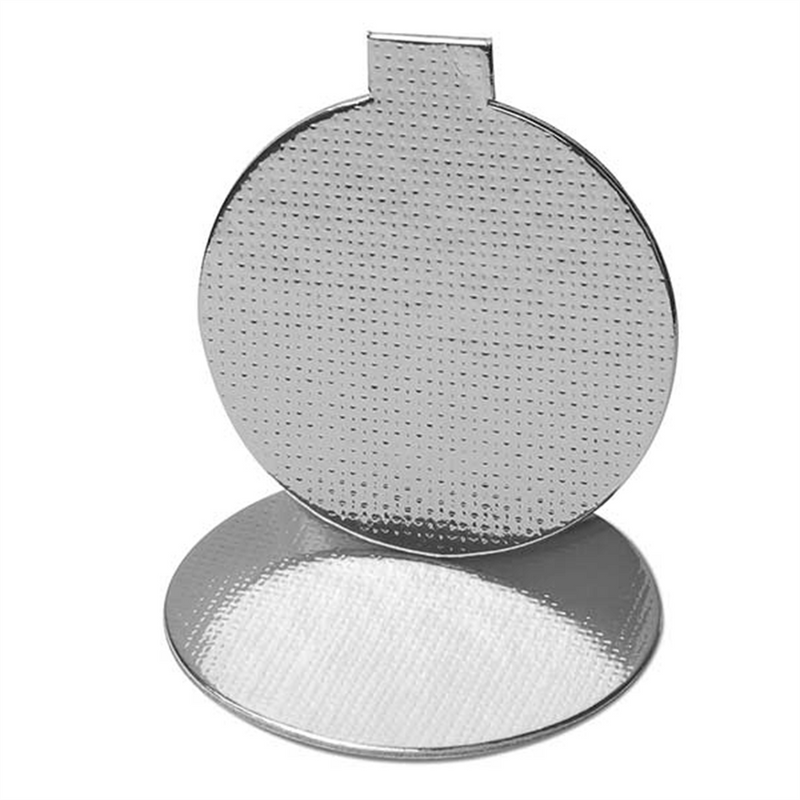 Base para Doce Classic Redonda Prata 5,5cm com 50 un STALDEN