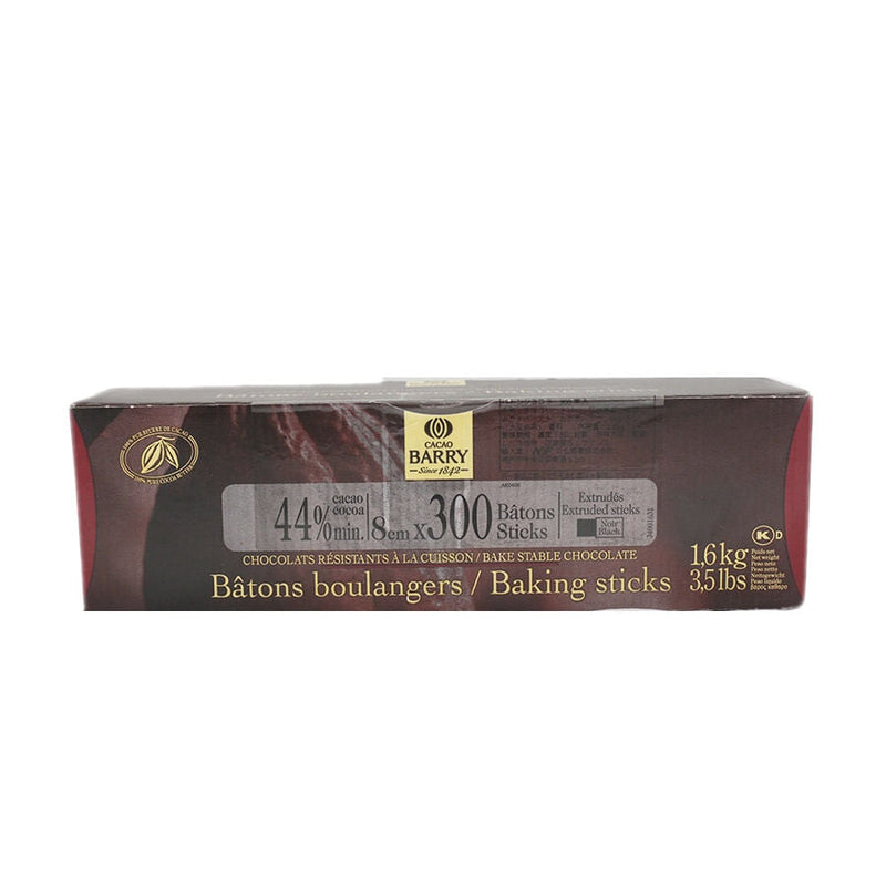 Batons Boulanger Chocolate Amargo 1,6kg CACAO BARRY