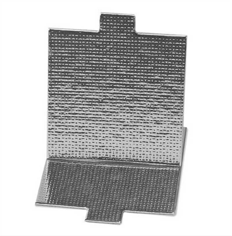 Base para Doce Classic Quadrada Prata 7,5cm com 50 un STALDEN