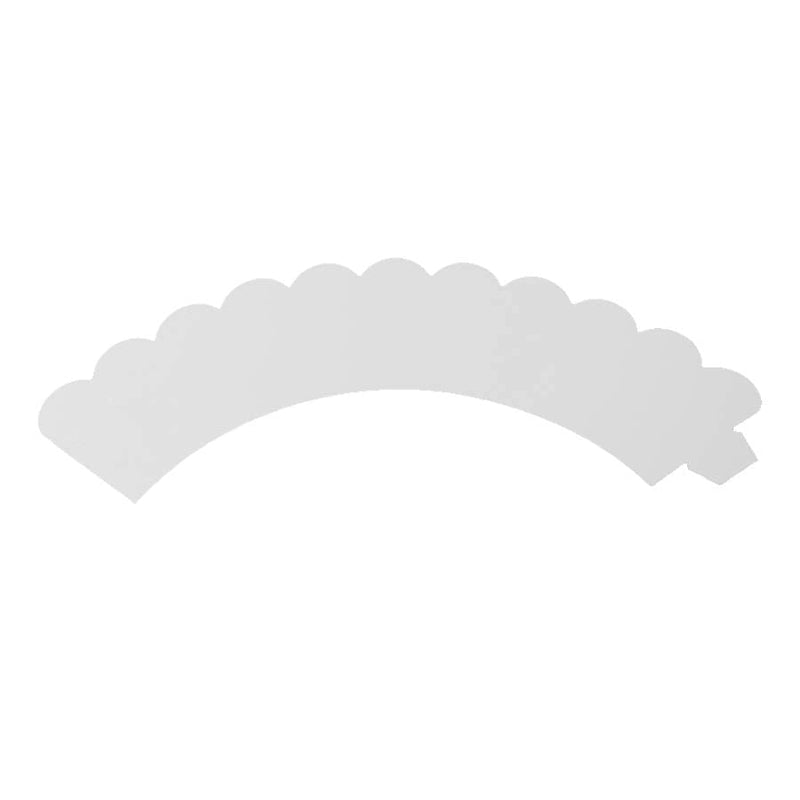 Wrapper para Cupcake Branco com 12 un RABICO