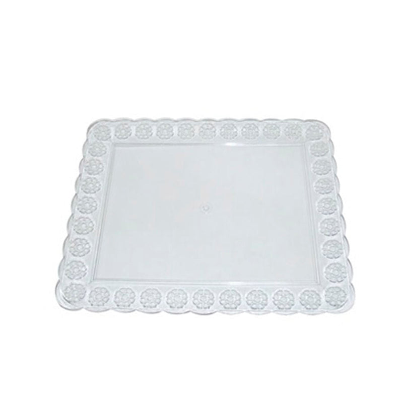 Bandeja Cristal 30x25cm un TRÊS TRIÂNGULOS