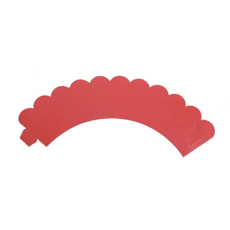 Wrapper para Cupcake Vermelho com 12 un RABICO